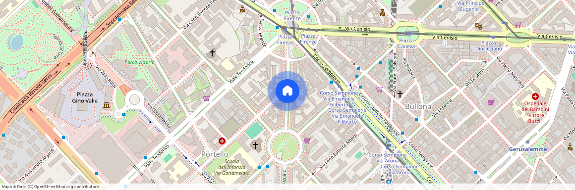 Via Ruggero di Lauria, Milan, Lombardy 20149