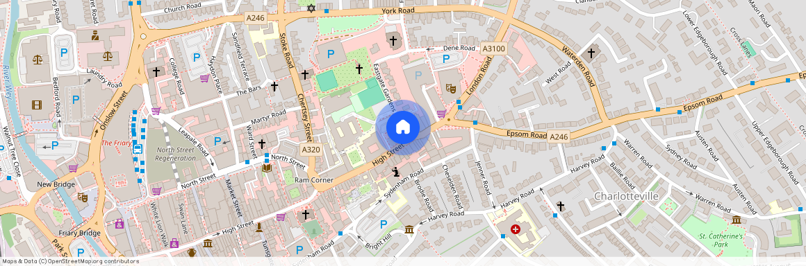 Eastgate House, 223 High Street, Guildford, GU1