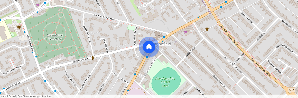 Great Western Road, Aberdeen, AB10