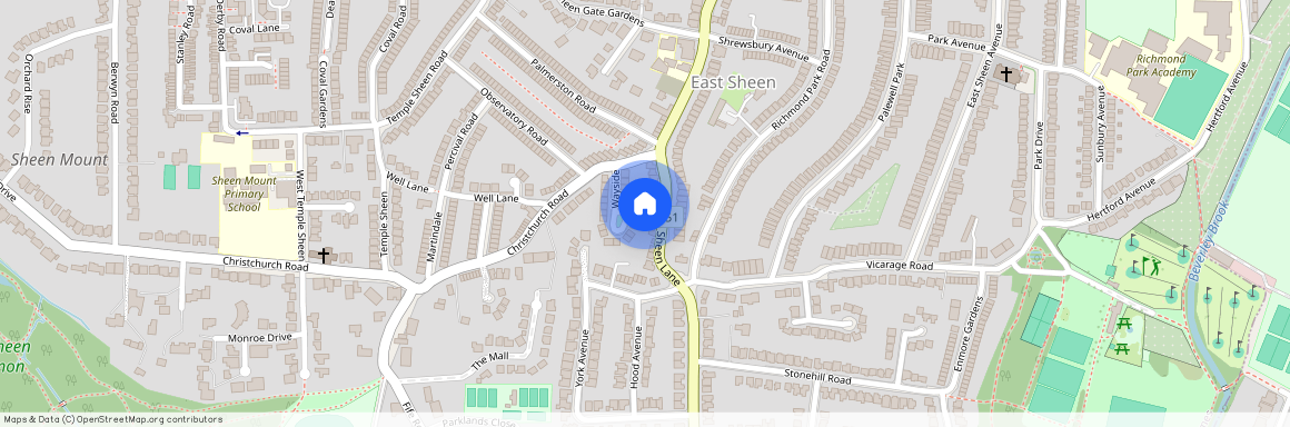 Wayside, London, East Sheen