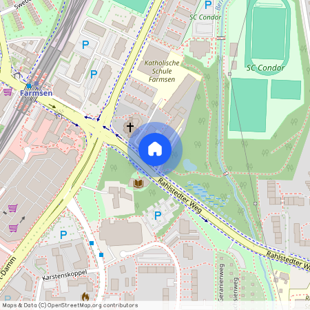 Rahlstedter Weg 17, 22159 Wandsbek - Hamburg Farmsen-Berne