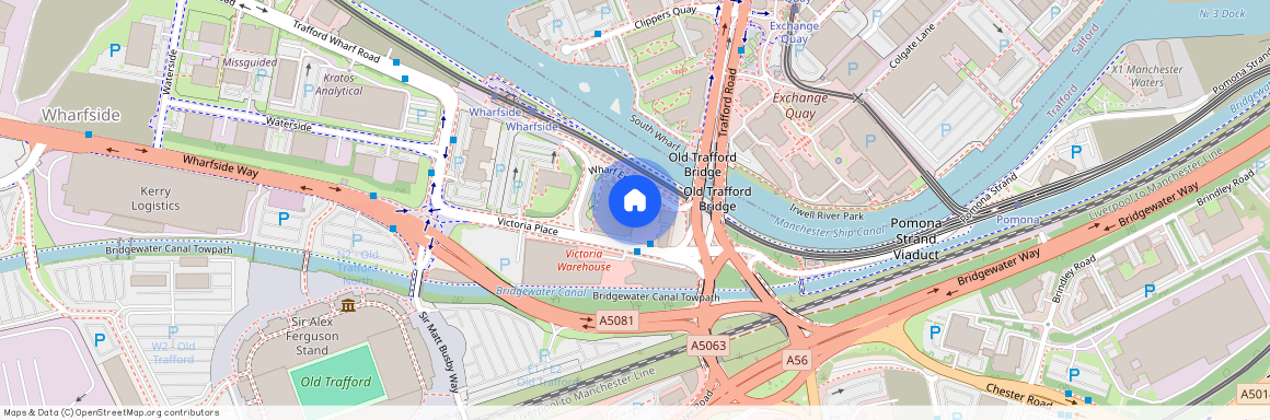 Wharf End, Old Trafford, Manchester, M17