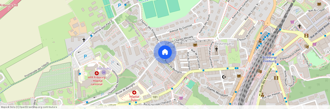 Route de Bertigny 25, 1700 Fribourg