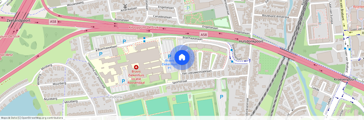 Hulsdonk, 4708 BE, Van Leeuwenhoeklaan, Roosendaal