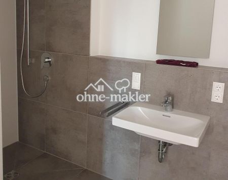 Moderne 2-Zimmer Wohnung mit Balkon und Einbauküche Kempten - Neubau - Foto 5