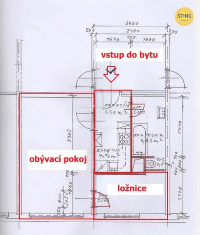 Byt 2+kk k pronájmu, Ostrava / Výškovice - Photo 2