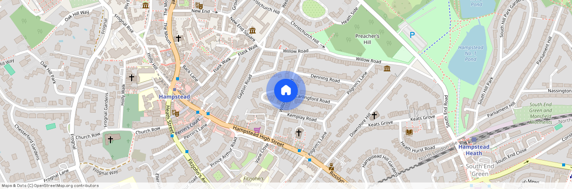 Willoughby Road, Hampstead, London, NW3