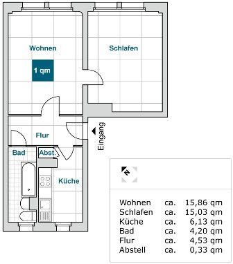 Tolle 2-Zimmer-Wohnung für Ihr individuelles Wohnerlebnis!<br> - Photo 3