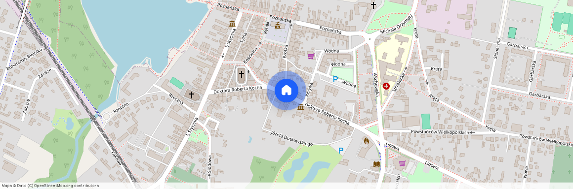 ul. dr. Kocha, Wolsztyn, Wolsztyn, wolsztyński, wielkopolskie