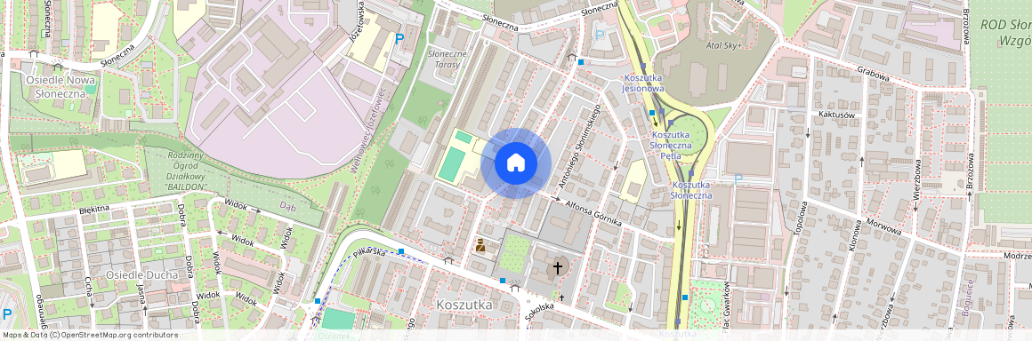 ul. Kazimiery Iłłakowiczówny, Koszutka, Katowice, śląskie