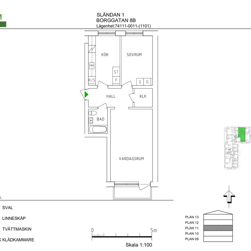 Borggatan 8 B - Foto 2