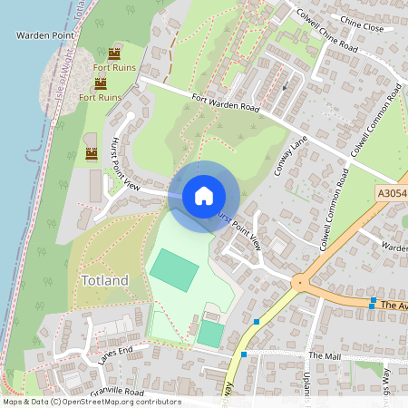 Hurst Point View, Totland Bay