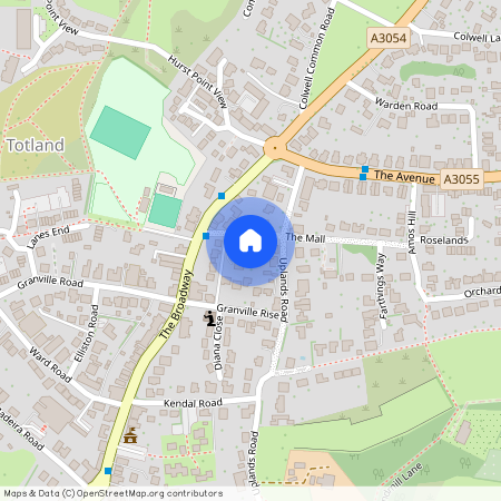 The Mall Totland Bay PO39