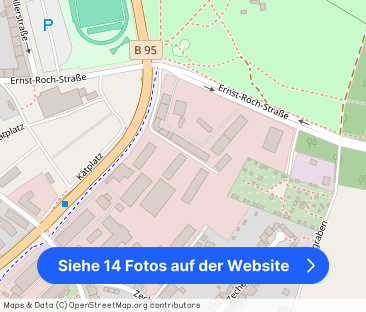 Attraktive Dachgeschoss Whg mit 2 Zimmern u. Einbauküche ! - Foto 1
