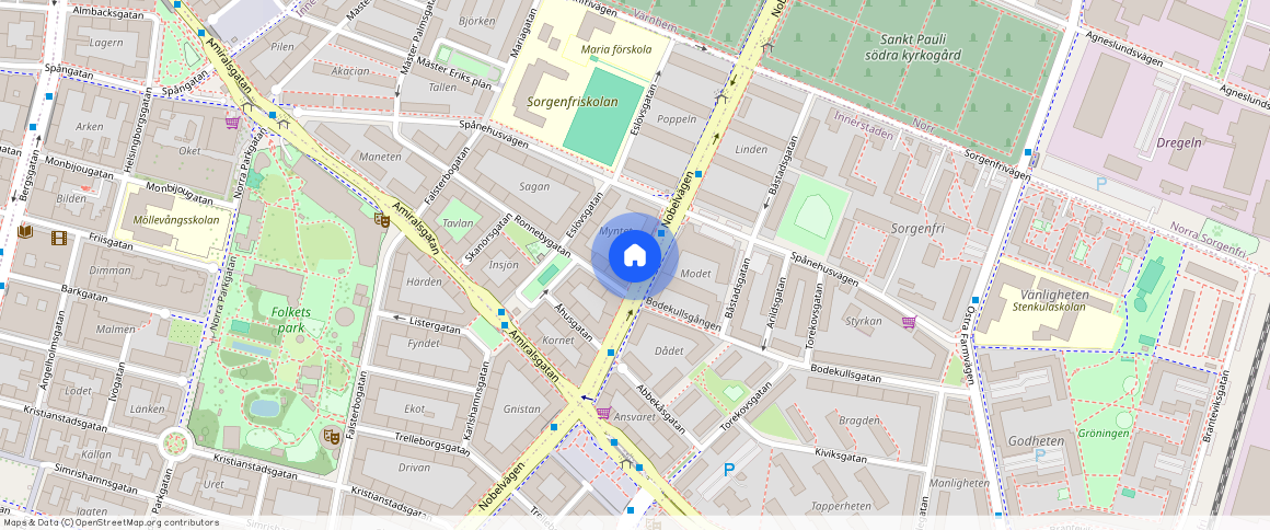 Nobelvägen 54 B, Malmö