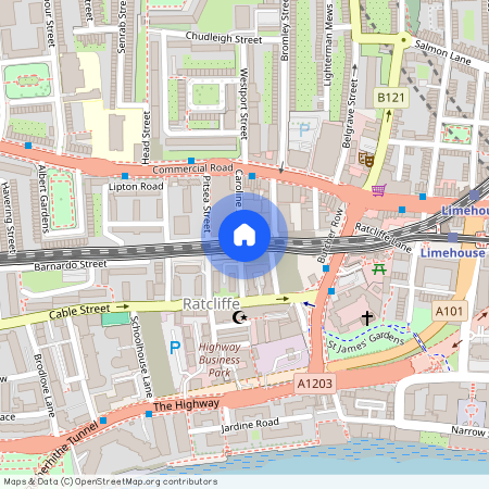 Caroline Street, Limehouse, E1