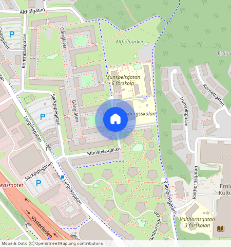 Munspelsgatan, Västra Frölunda