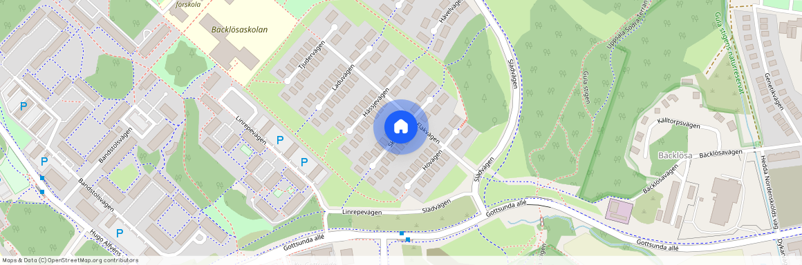 Skrindvägen, Uppsala