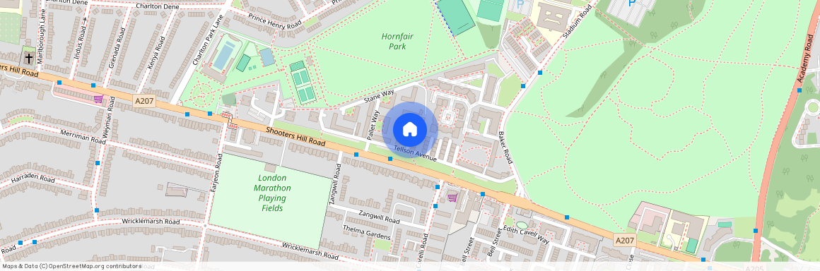 Aberford Gardens, Woolwich, London, SE18