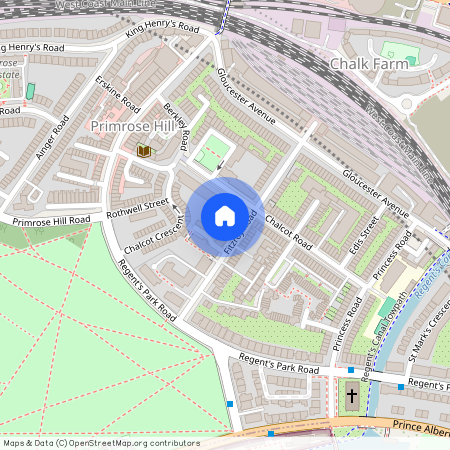 Fitzroy Road, Primrose Hill, London