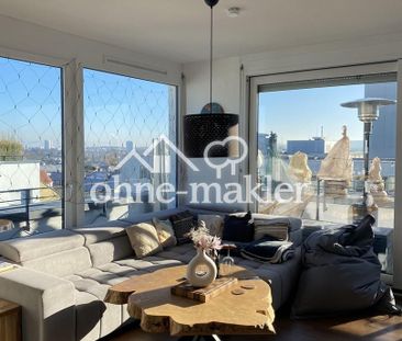 Lichtdurchflutete Penthousewohnung im Seepark mit Albblick / Teilmö... - Foto 2