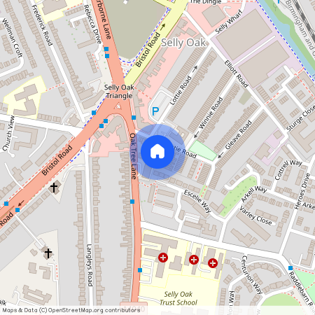 Katie Road, Selly oak