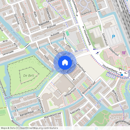 Westerspoor, 1507 EK, Cypressehout, Zaandam