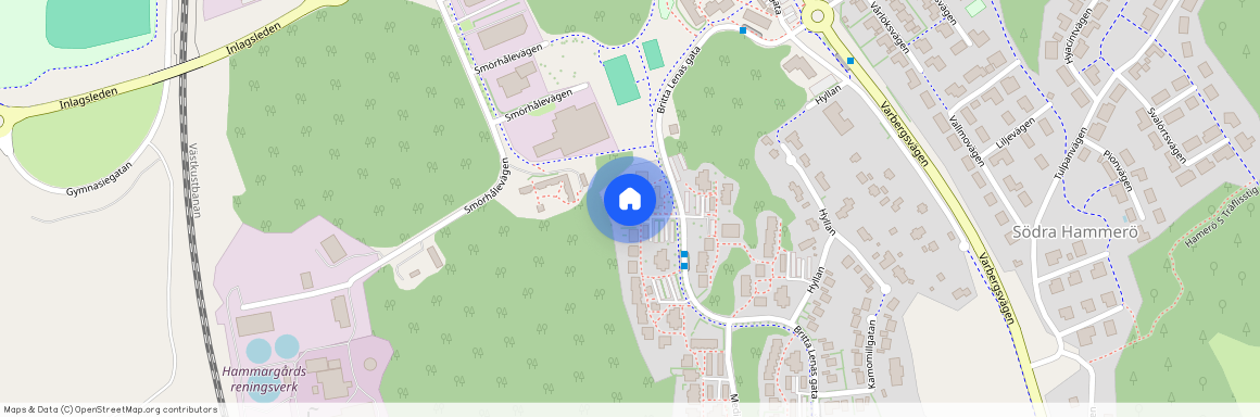 Britta Lenas gata 14, Västra