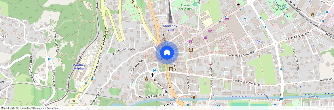 Place de Tübingen 2, 1870 Monthey