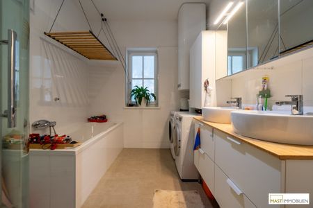 Optimal aufgeteilte 4 - Zimmer Garten WHG inkl. Einbauküche in Guntramsdorf --- ca. 28 m² große Terrasse + Eigengarten - Foto 3