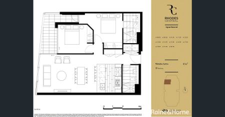 Rhodes Central Two Bedroom Apartment with 17th Floor Waterviews! - Photo 2