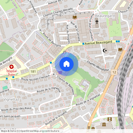 Chemin de Béthléem 5, 1700 Fribourg