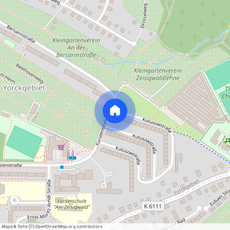 Kutusowstr. 2, 09130 Sachsen - Chemnitz