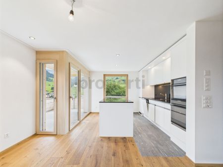 Beautiful 5.5-room new construction duplex apartment with mountain and lake view in Brigels - Photo 2