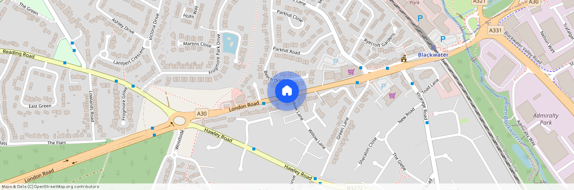 London Road, Blackwater
