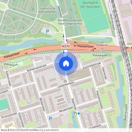 Selwerd, 9741 GH, Iepenlaan, Groningen