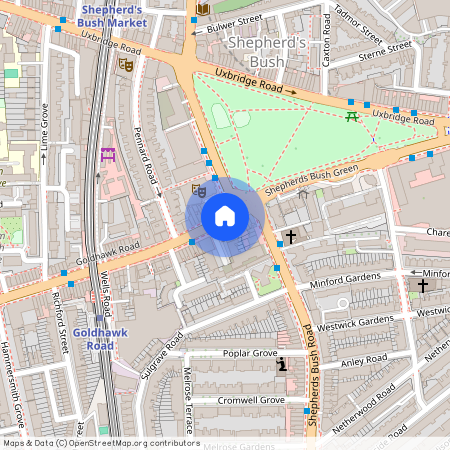 Goldhawk Road, Shepherds Bush, London, W12 8QQ