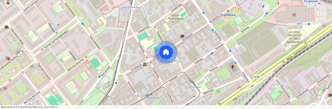 ul. Strzelecka, Nowa Praga, Praga-Północ, Warszawa, mazowieckie