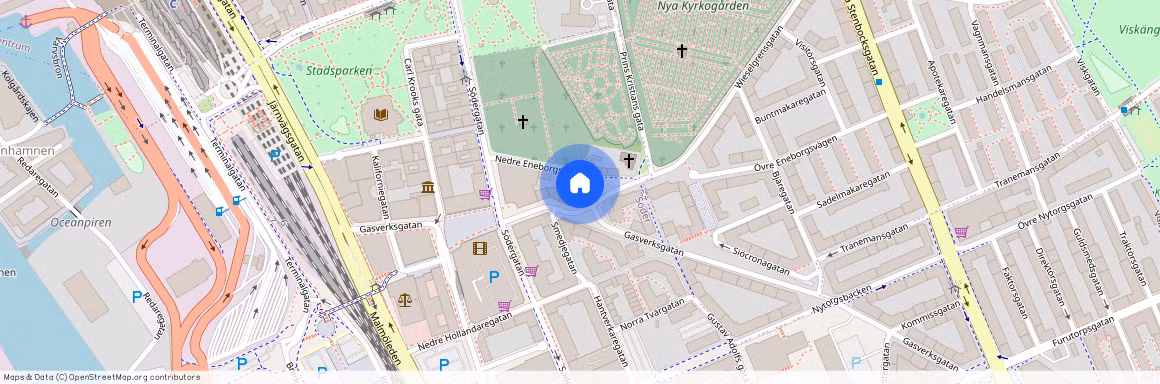 Nedre Eneborgsvägen, Helsingborg