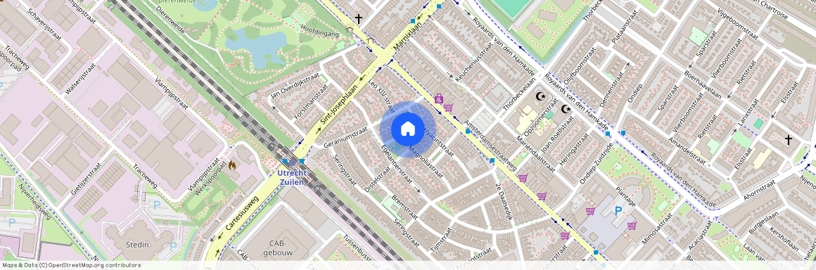 Oleanderstraat 8, Egelantierstraat, Mariëndaalstraat e.o., 3551GX, Utrecht