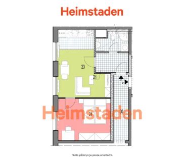 Pronájem bytu 2+kk 40 m - Photo 2