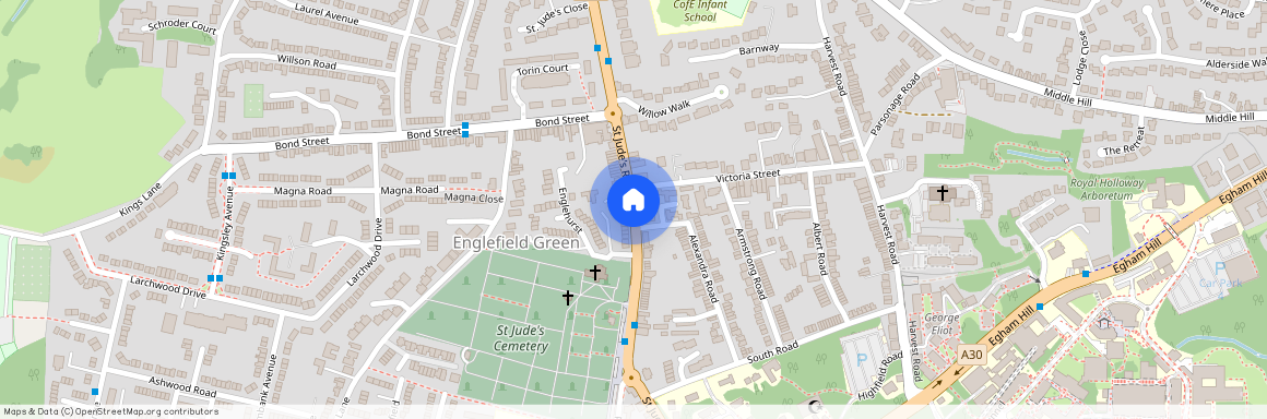 King John Square, Englefield Green, Egham, Surrey, TW20