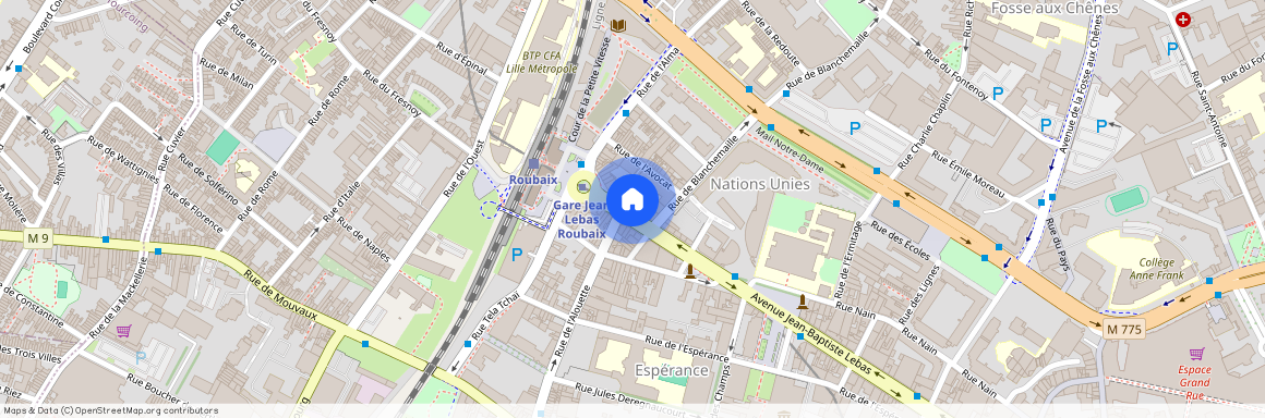 114 Av. Jean Lebas, 59100, Roubaix