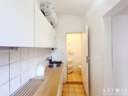 Pronájem zařízeného bytu 1+kk v srdci Králova Pole – fixní cena bez vyúčtování - Photo 2