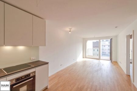 Großzügige 2 Zimmer Wohnung mit Loggia in hochwertigem Neubauprojekt ~ nähe Augarten & U-Bahn - ab sofort - Photo 2