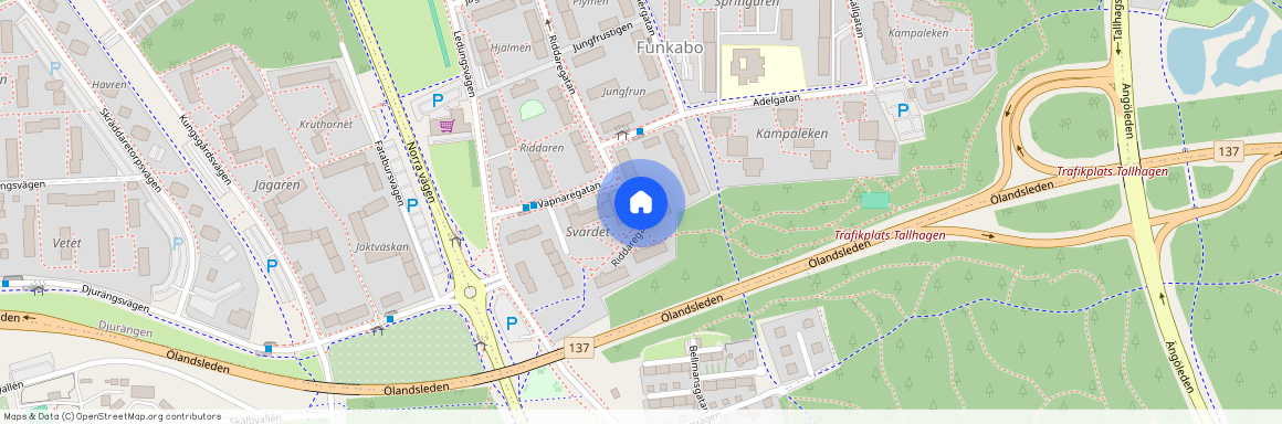 Riddaregatan 8 A Funkabo, Kalmar
