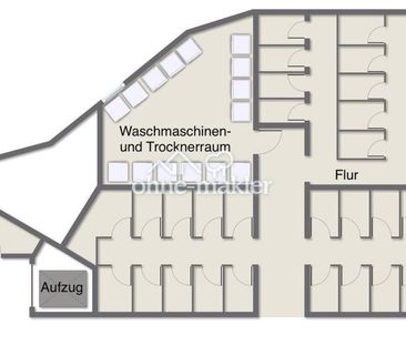 1-ZIMMER WOHNUNG voll möbliert - Foto 6