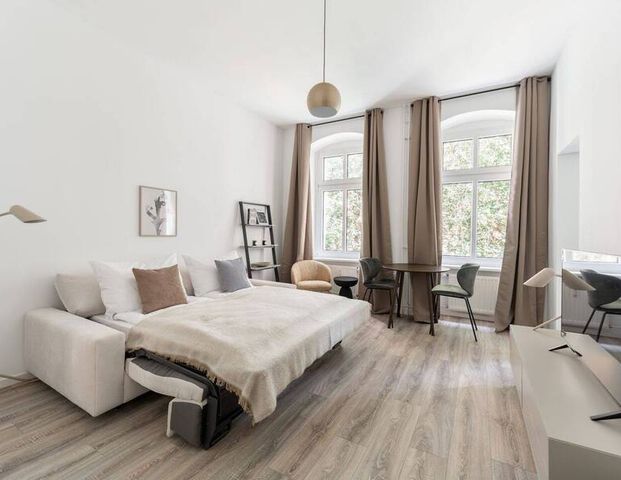 Stilvolle 1 - Zimmer Wohnung in Neukölln - voll möbliert - Foto 1