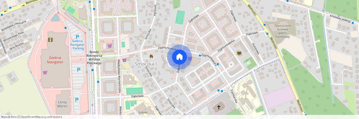 ul. Dąbrówki, Mielec, mielecki, podkarpackie