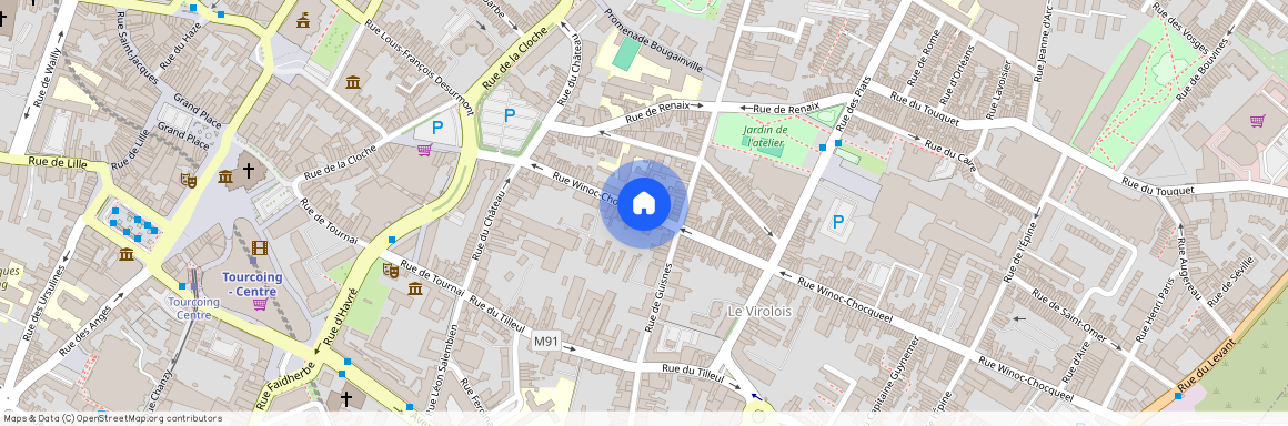 Rue Winoc Chocqueel, Tourcoing